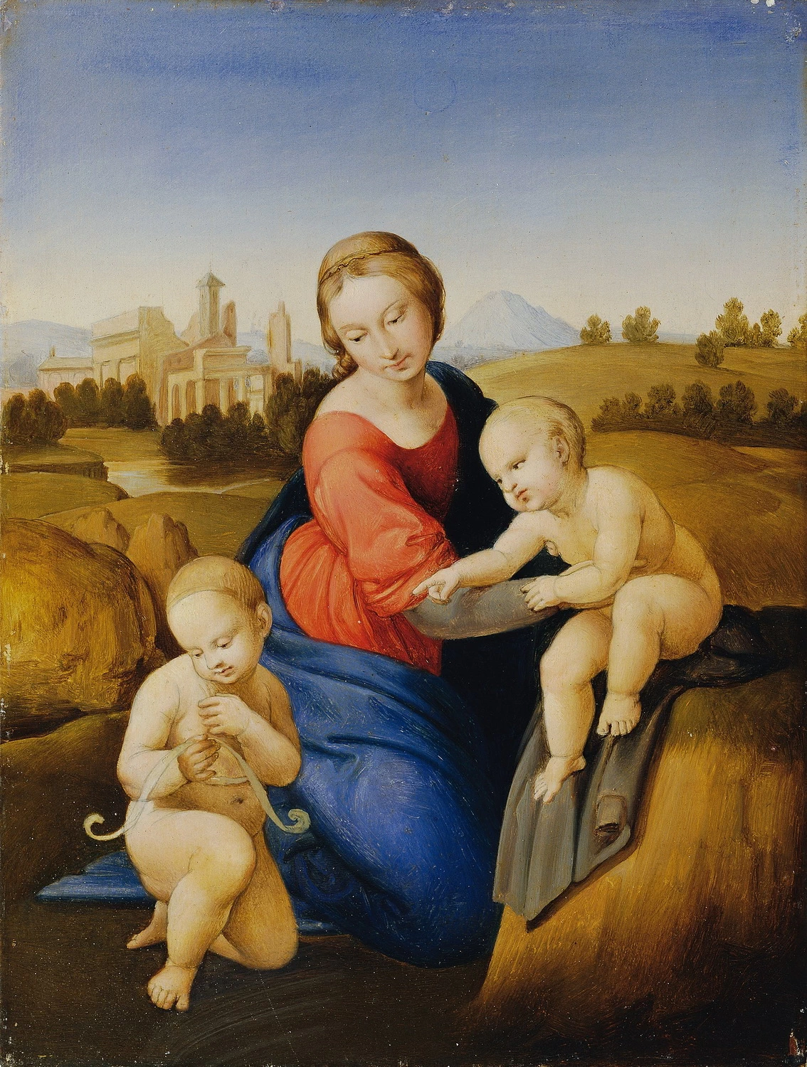 Madonna col Bambino e San Giovannino - Galleria austriaca Belvedere
